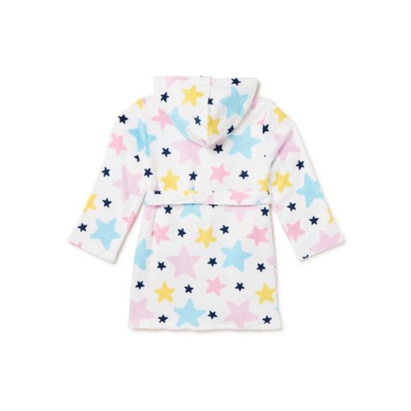 New Girls robe pajamas set Size 6 PJs Valentines Day Gift Unicorn Rainbow - Picture 9 of 10